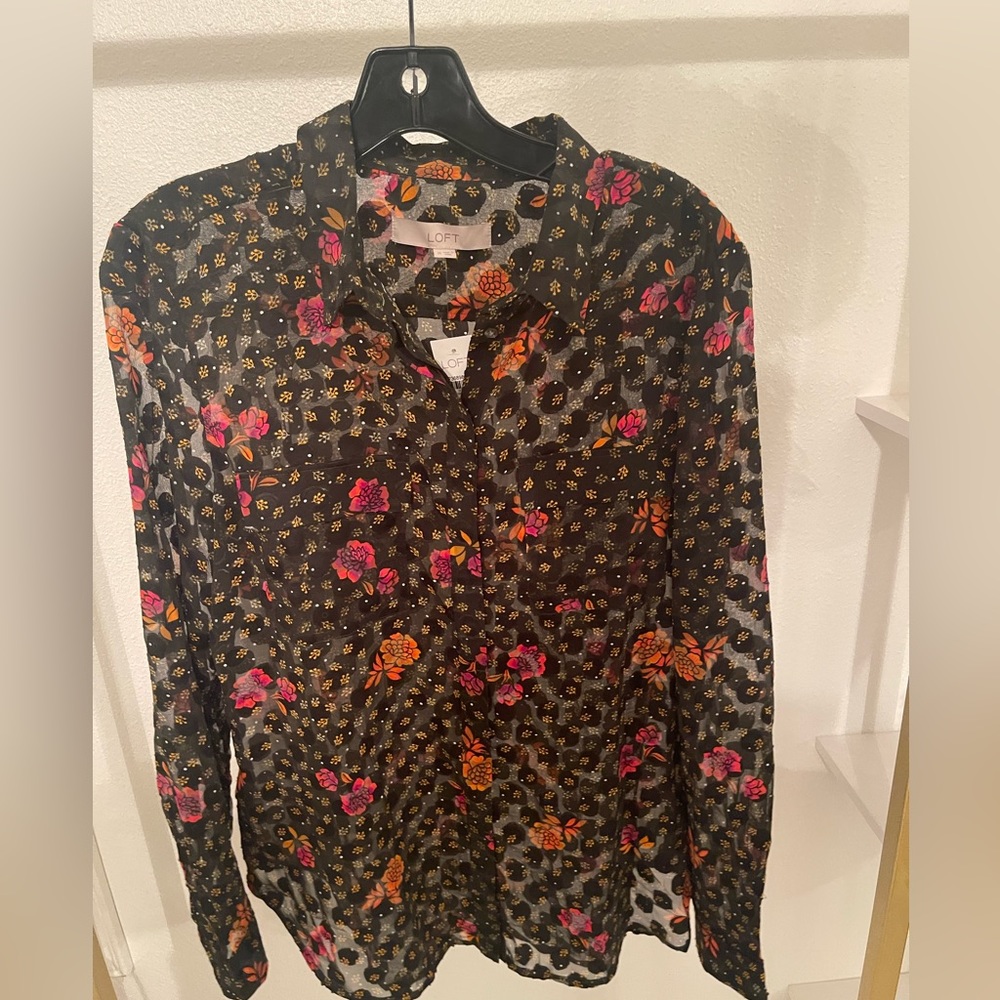 Loft Fall Blouse - Picture 2 of 3
